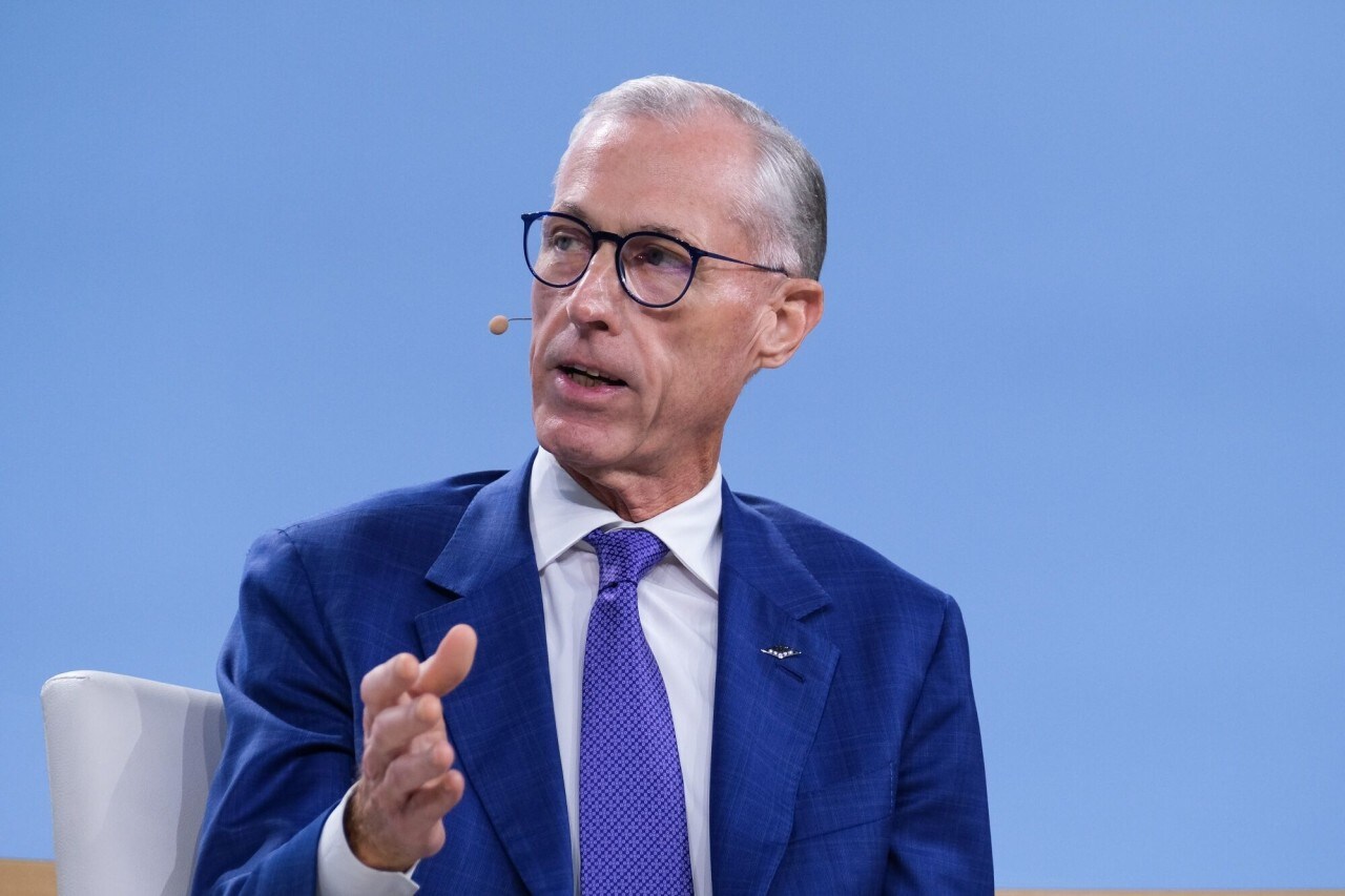 Dow CEO Jim Fitterling. Dow CEO Jim Fitterling.