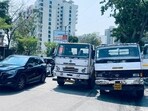 Citizens petition PMC commissioner to curb daytime movement of heavy vehicles in Mohammadwadi