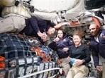 Artemis II crew breaks record and gets rare Moon views. Artemis II crew breaks record and gets rare Moon views.