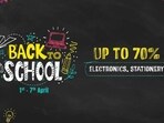 Buyers can get up to 70 percent off on the purchase of laptops and tablets.