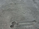 Cracks on Jagraon bridge in Ludhiana on Sunday. (Manish/HT) Cracks on Jagraon bridge in Ludhiana on Sunday. (Manish/HT)