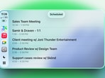 Google Meet brings hands-free meetings to Apple CarPlay.(Google)