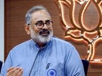 Kerala BJP chief and former Union minister Rajeev Chandrasekhar in an interview with HT predicts that future elections will see an NDA versus INDIA bloc contest. (PTI)