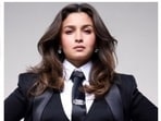 Alia Bhatt chose two distinct silhouettes from the same designer for an awards show on April 5. (X/ HighOnGirls and Mallu153022, Instagram/ Vogue India)