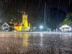 The MeT office issued an orange alert for hailstorms, thunderstorms, lightning, and gusty winds on Tuesday and Wednesday. 