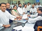 Pawar, 62, is contesting an election for the second time. (HT)
