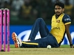 Matheesha Pathirana suffered a leg injury during the 2026 ICC Men's T20 Cricket World Cup match between Australia and Sri Lanka.