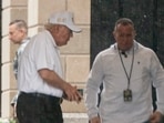 Trump returns to the White House after a visit to his golf club in Washington. 