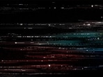 Tv glitch screen bg. Digital noise effect vhs background. Static pixel error video overlay. Abstract tape rewind hologram with destruction grain and scratch line. Green, blue and red graphic pattern
