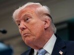 US President Donald Trump at the White House Easter on April 6, 2026.