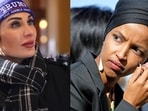 Ilhan Omar slammed President Donald Trump's post on Iran drawing backlash from Laura Loomer. 