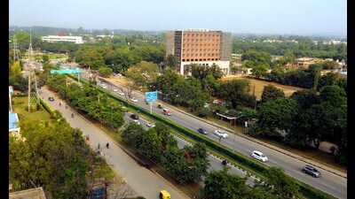 Construction is expected to begin by the end of April and be completed within two years (Keshav Singh/ HT) Construction is expected to begin by the end of April and be completed within two years (Keshav Singh/ HT)