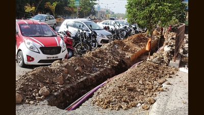 In the absence of precise underground utility maps, excavation is often done on a trial-and-error basis, resulting in frequent service disruptions. (REPRESENTATIVE PIC) In the absence of precise underground utility maps, excavation is often done on a trial-and-error basis, resulting in frequent service disruptions. (REPRESENTATIVE PIC)