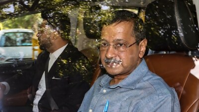 AAP National Convener Arvind Kejriwal leaves his residence to appear in the Delhi High Court in connection with the liquor scam case, in New Delhi, Monday, April 6, 2026. (PTI Photo) (PTI) AAP National Convener Arvind Kejriwal leaves his residence to appear in the Delhi High Court in connection with the liquor scam case, in New Delhi, Monday, April 6, 2026. (PTI Photo) (PTI)