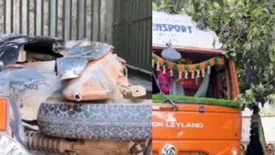 మాదాపూర్ లో ఘోర రోడ్డు ప్రమాదం మాదాపూర్ లో ఘోర రోడ్డు ప్రమాదం