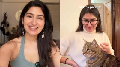 A 30-year-old CA left a stable job to become a digital nomad. (Instagram/visha.khandelwal)