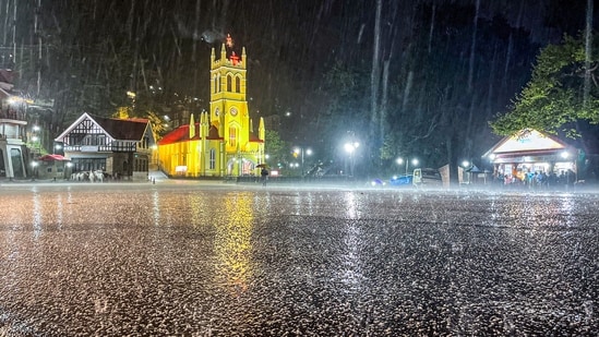 The MeT office issued an orange alert for hailstorms, thunderstorms, lightning, and gusty winds on Tuesday and Wednesday. (PTI)