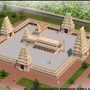 బాసర ఆలయ పునరభివృద్ధి నమూనా