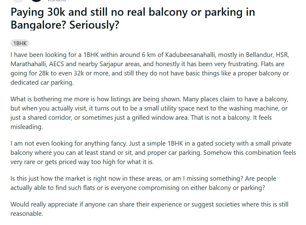 Screengrab of the Reddit post. (Reddit) Screengrab of the Reddit post. (Reddit)
