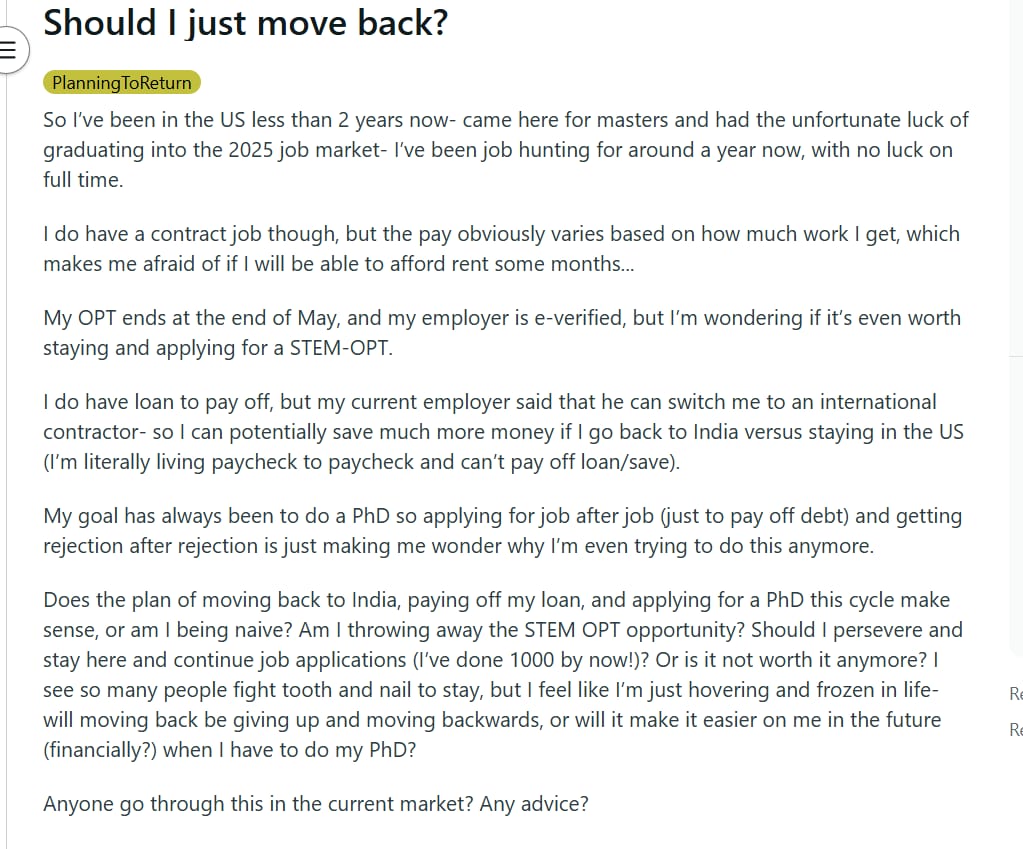Screengrab of the Reddit post. (Reddit) Screengrab of the Reddit post. (Reddit)
