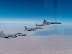 US B-52 bomber flew over the Middle East on January 27, 2021