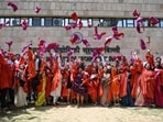 India produces substantial numbers of STEM graduates and doctoral researchers each year, yet researcher density remains around 260 researchers per million people, far below major innovation economies. (HT Archive)