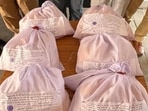 Khan retrieved five packets buried about 250 metres from the international border. (HT File Photo)