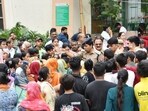 No suicide note was recovered. The family alleged her clothes were “not found intact”. (Sakib Ali/HT Photo)