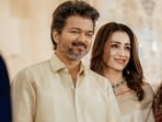 Vijay and Trisha Krishnan seemed to confirm rumours of them dating after they attended a producer's son's wedding in Chennai together. 