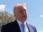 ‘Arc de Trump’ plan exposed? Cameraman zooms in on printout in Trump's hand in viral video (AP Photo/Julia Demaree Nikhinson)