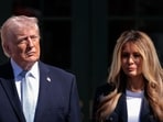 US President Donald Trump and First Lady Melania Trump host the annual Easter Egg Roll on the South Lawn of the White House on April 6, 2026, in Washington, DC. (Photo by Kent Nishimura / AFP)