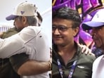 Sourav Ganguly-Shah Rukh Khan's reunion moment Sourav Ganguly-Shah Rukh Khan's reunion moment