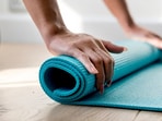 Can't make balance during yoga? The anti-slip mat can help prevent it