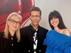 Filmmaker Karan Johar shares his excitement meeting Meryl Streep and Anne Hathaway during The Devil Wears Prada 2 promotional tour. 