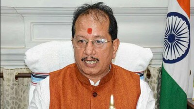 Bihar deputy chief minister Vijay Kumar Sinha. (HT Photo) Bihar deputy chief minister Vijay Kumar Sinha. (HT Photo)