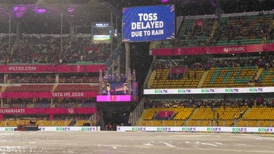Earlier, the match was delayed by over two-and-a-half hours due to persistent rain and it was reduced to 11 overs per side contest. (PTI) Earlier, the match was delayed by over two-and-a-half hours due to persistent rain and it was reduced to 11 overs per side contest. (PTI)
