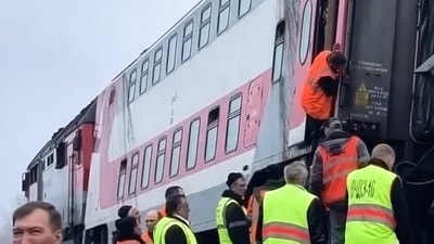 Israel has asked Iranians to avoid trains (AP)