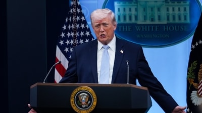 Iranian embassy in South Africa warned Trump, “You and your allies will suffer an unforgettable hit from the ancient civilisation of Iran.” (AP) Iranian embassy in South Africa warned Trump, “You and your allies will suffer an unforgettable hit from the ancient civilisation of Iran.” (AP)