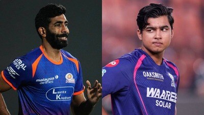 సూర్యవంశీ వర్సెస్ బుమ్రా (PTI) సూర్యవంశీ వర్సెస్ బుమ్రా (PTI)