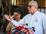New Delhi, Apr 08 (ANI): TMC MP Derek O'Brien addresses the media after a meeting between TMC delegation and the Election Commission of India, in New Delhi on Wednesday. TMC MP Sagarika Ghose also present. 
