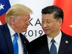 US President Donald Trump and China's President Xi Jinping.