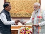 Chhattisgarh chief minister Vishnu Deo Sai with Prime Minister Narendra Modi. (ANI) Chhattisgarh chief minister Vishnu Deo Sai with Prime Minister Narendra Modi. (ANI)