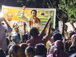 Goa chief minister Pramod Sawant during campaigning for the Ponda assembly bypoll in support of BJP candidate Ritesh Ravi Naik. (PTI FIle/Handout) Goa chief minister Pramod Sawant during campaigning for the Ponda assembly bypoll in support of BJP candidate Ritesh Ravi Naik. (PTI FIle/Handout)