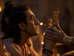 Ranbir Kapoor in a still from Nitesh Tiwari's Ramayana film. 
