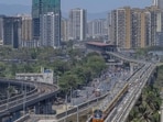 The first phase of metro line 9, from Dahisar East to Kashigaon, was inaugurated on Tuesday. (Satish Bate/Hindustan Times)
