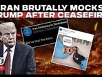 US, Iran accept ceasefire; White House says Israel agrees.