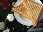 This protein-rich breakfast sandwich recipe packs in 20g of protein. (Representative image) 