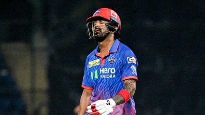 KL Rahul, after being dismissed vs GT. (Rahul Singh) KL Rahul, after being dismissed vs GT. (Rahul Singh)