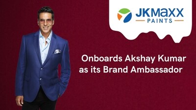 JK Maxx Paints Names Akshay Kumar Brand Ambassador to Boost Trust and Performance in Decorative Paints