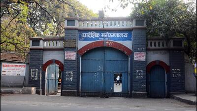 Pune, India - Dec. 14, 2018:A view of Mental hospital at Yerwada in Pune, India, on Friday, December 14, 2018. (Photo by Shankar Narayan/HT PHOTO)
